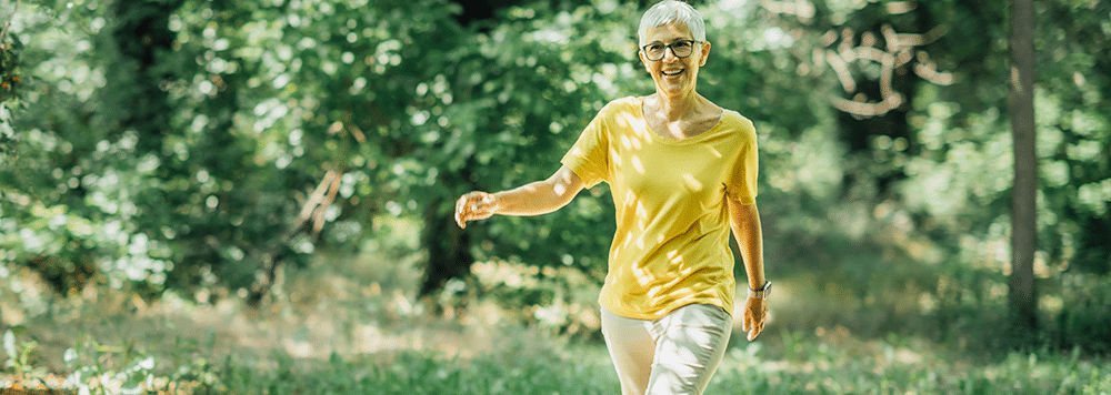 Middle age woman with an active lifestyle - a participant of Ulster's Health Psychology research