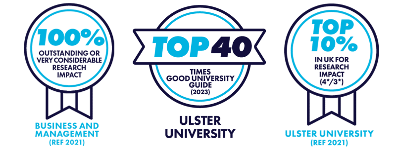 2022 Awards for Ulster University and Ulster University Business School (UUBS)